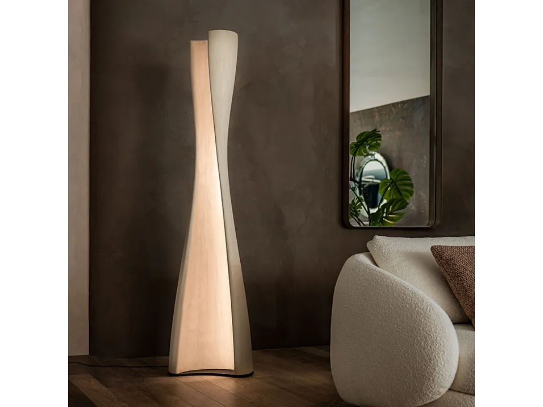 Lampada da terra in argilla Diploma di Cattelan Italia