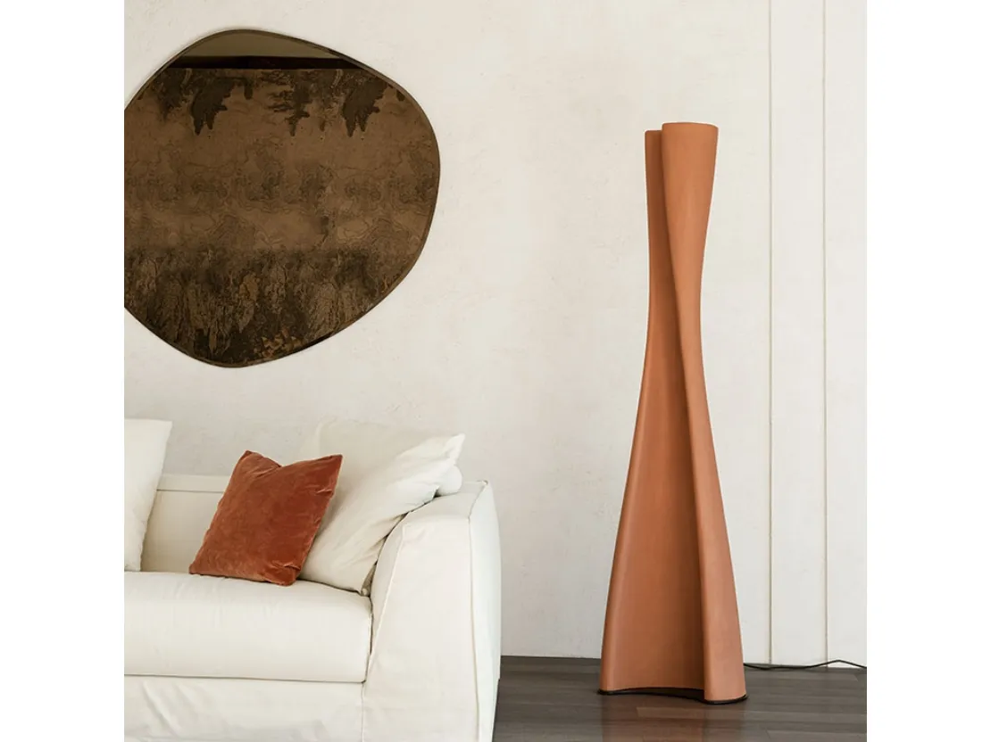 Lampada da terra in argilla Diploma di Cattelan Italia