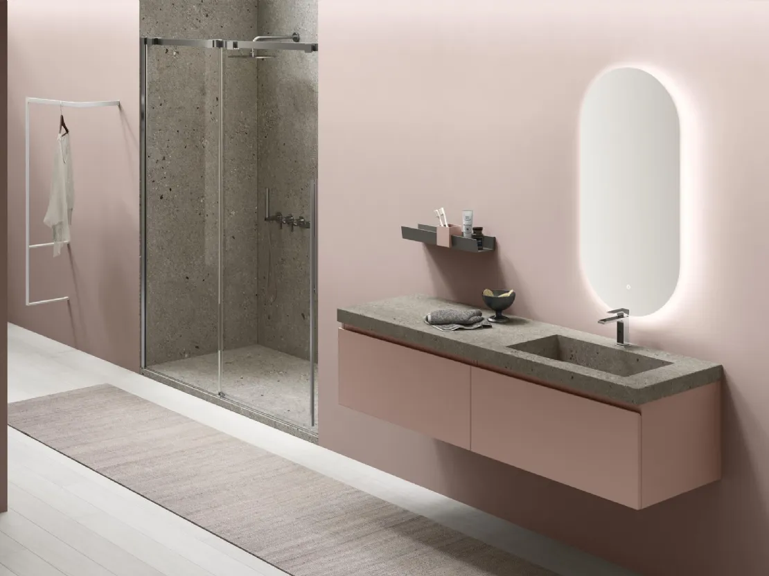 Mobile da Bagno sospeso Slash 03 di Arcom