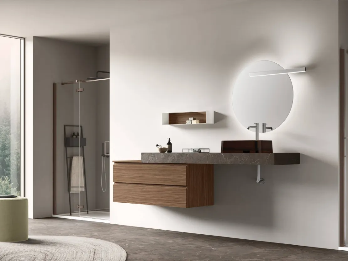 Mobile da Bagno sospeso Slash 06 di Arcom