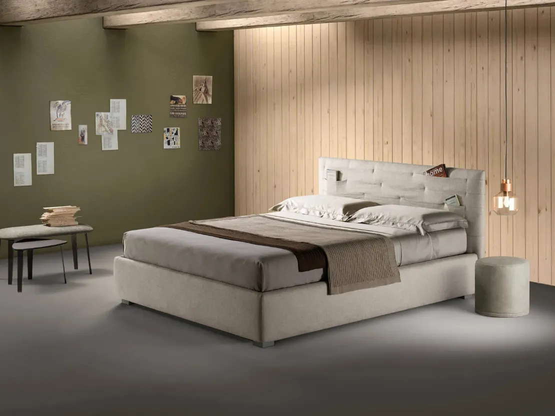 Letto imbottito Pocket di Bside