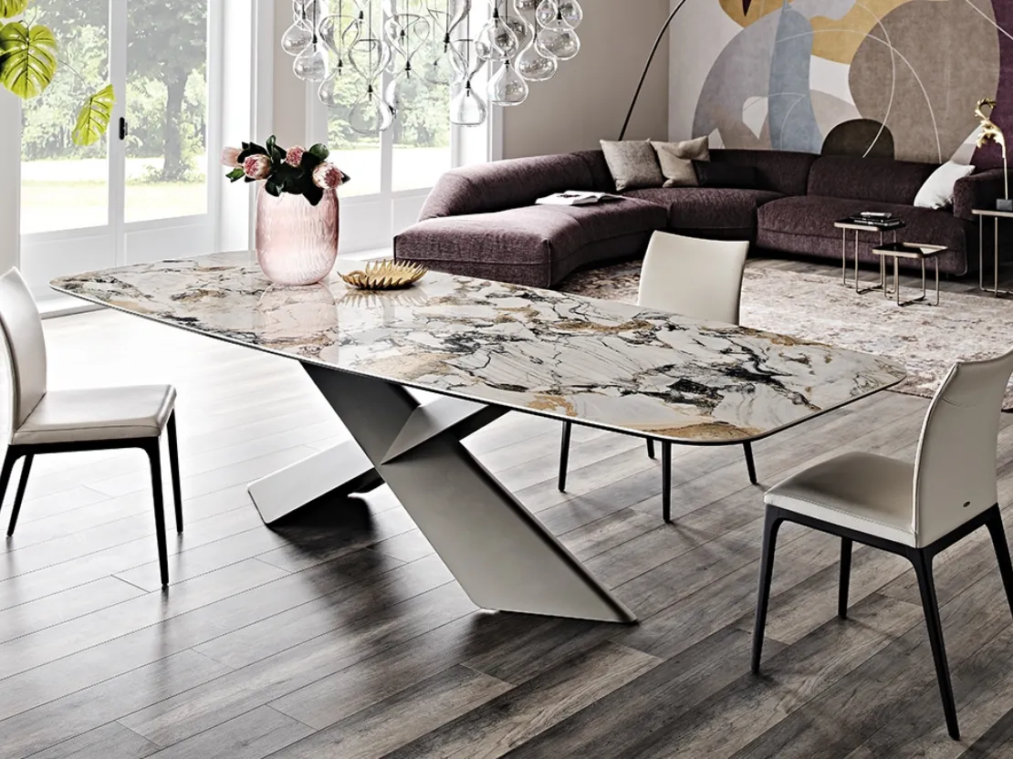 Tavolo Tyron Keramik di Cattelan Italia