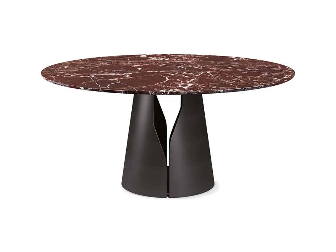 Tavolo rotondo Giano Marble di Cattelan Italia