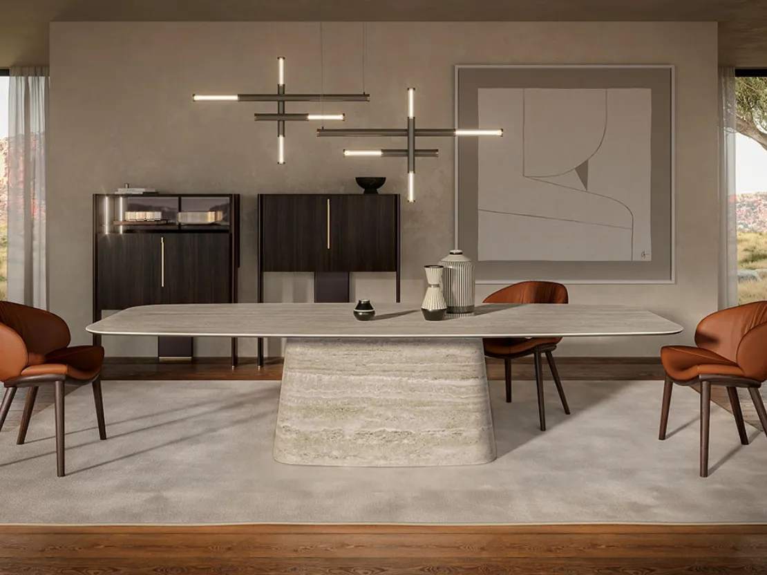 Tavolo Napoleon Keramik di Cattelan Italia